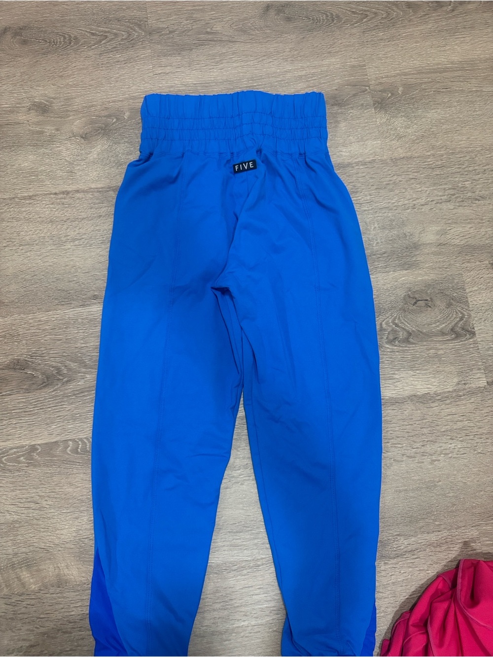 FIVE the label Royal Blue Elastic Waist Jogger Pants